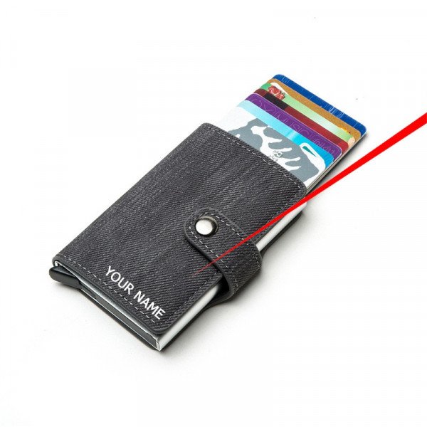 Visitenkartenetui mit Gravur – Personalisiertes Kartenetui