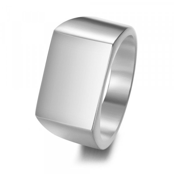 Personalisierter Ring mit Fotogravur | Klasse-Gravur Ring mit eigenem Bild