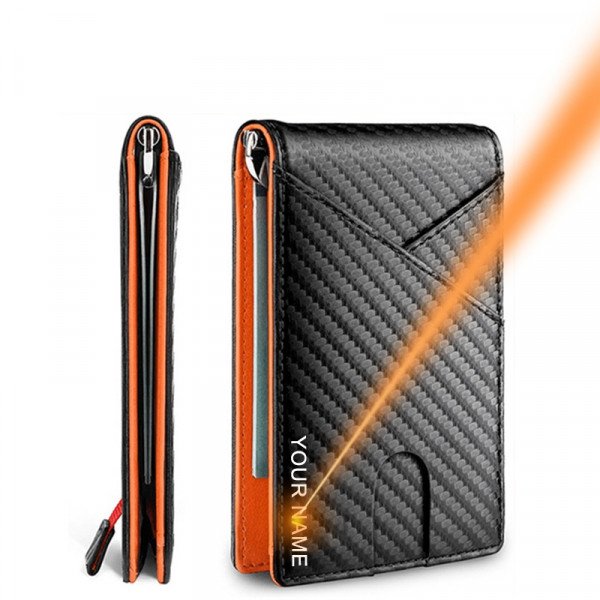 Graviertes Visitenkartenetui – Personalisiertes Kartenetui mit Textgravur